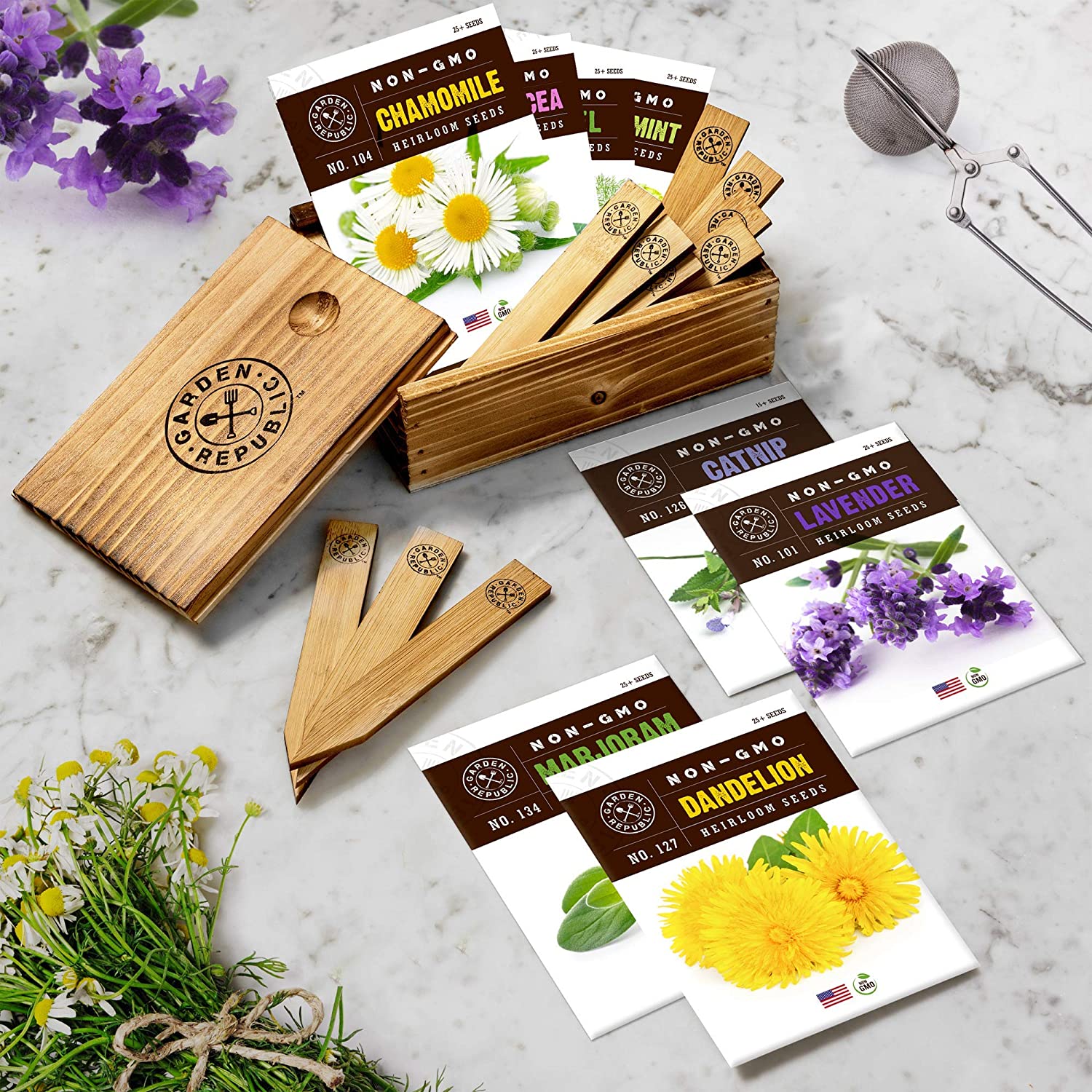 Getting to know our Medicinal Herb Garden Seed Set - 10 Non-GMO Heirloom Medicinal Herb Seed Packets