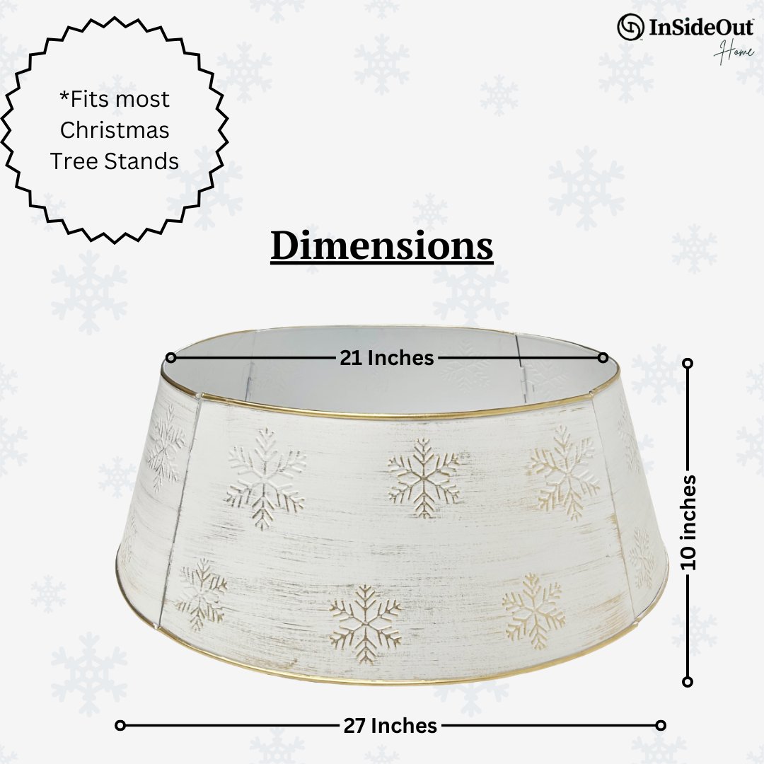 Christmas Tree Base Cover Ring Collar Stand Skirt Holiday Decoration metal navidad arbol gold accessories moderrn sale iron chrisrmas xmas colar large small