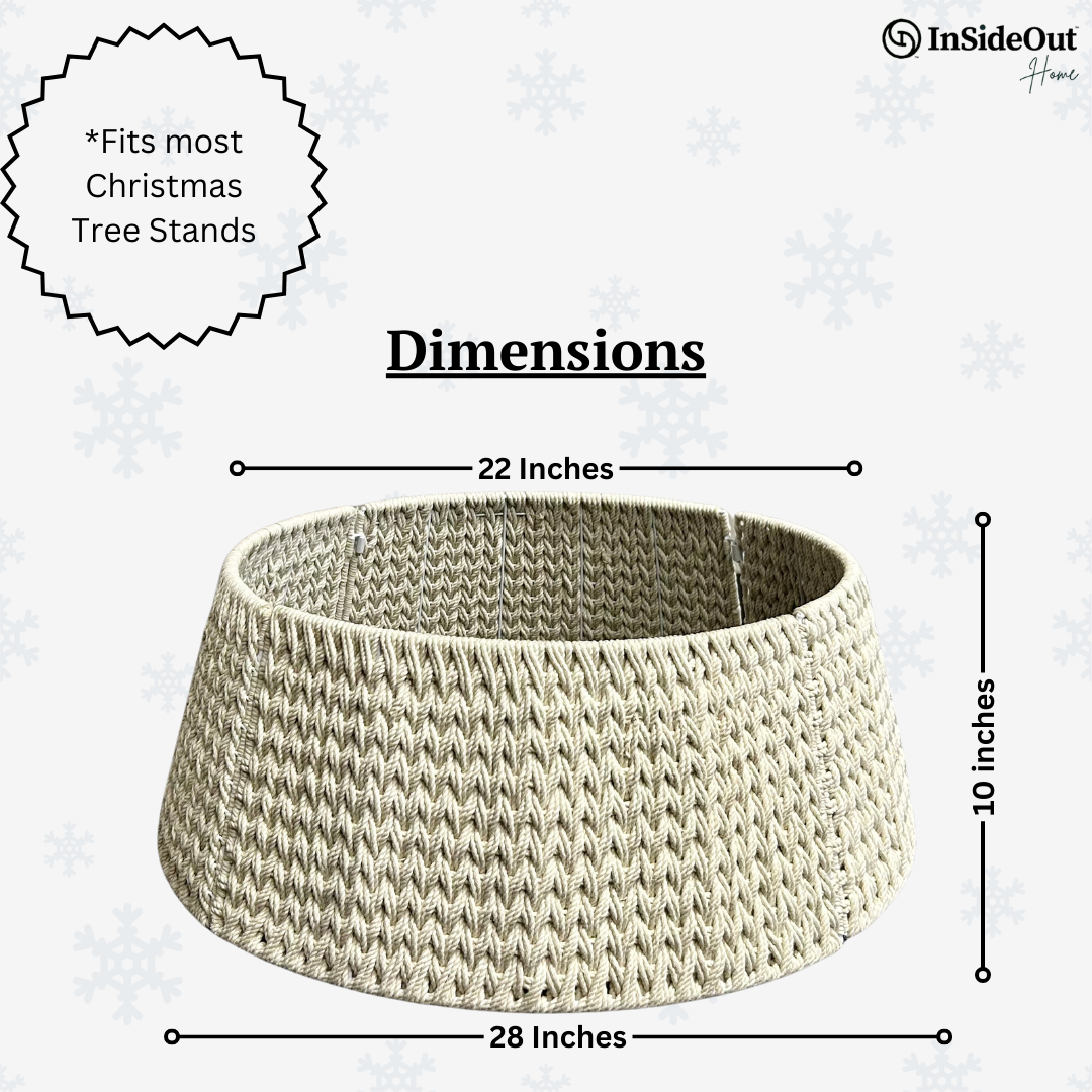 Christmas Tree Base Cover Ring Collar Stand Skirt Holiday Decoration metal navidad arbol white accessories silver sale iron chrisrmas xmas colar large small snowflake