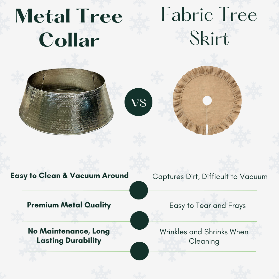 Christmas Tree Base Cover Ring Collar Stand Skirt Holiday Decoration metal navidad arbol gold accessories moderrn sale iron chrisrmas xmas colar large small