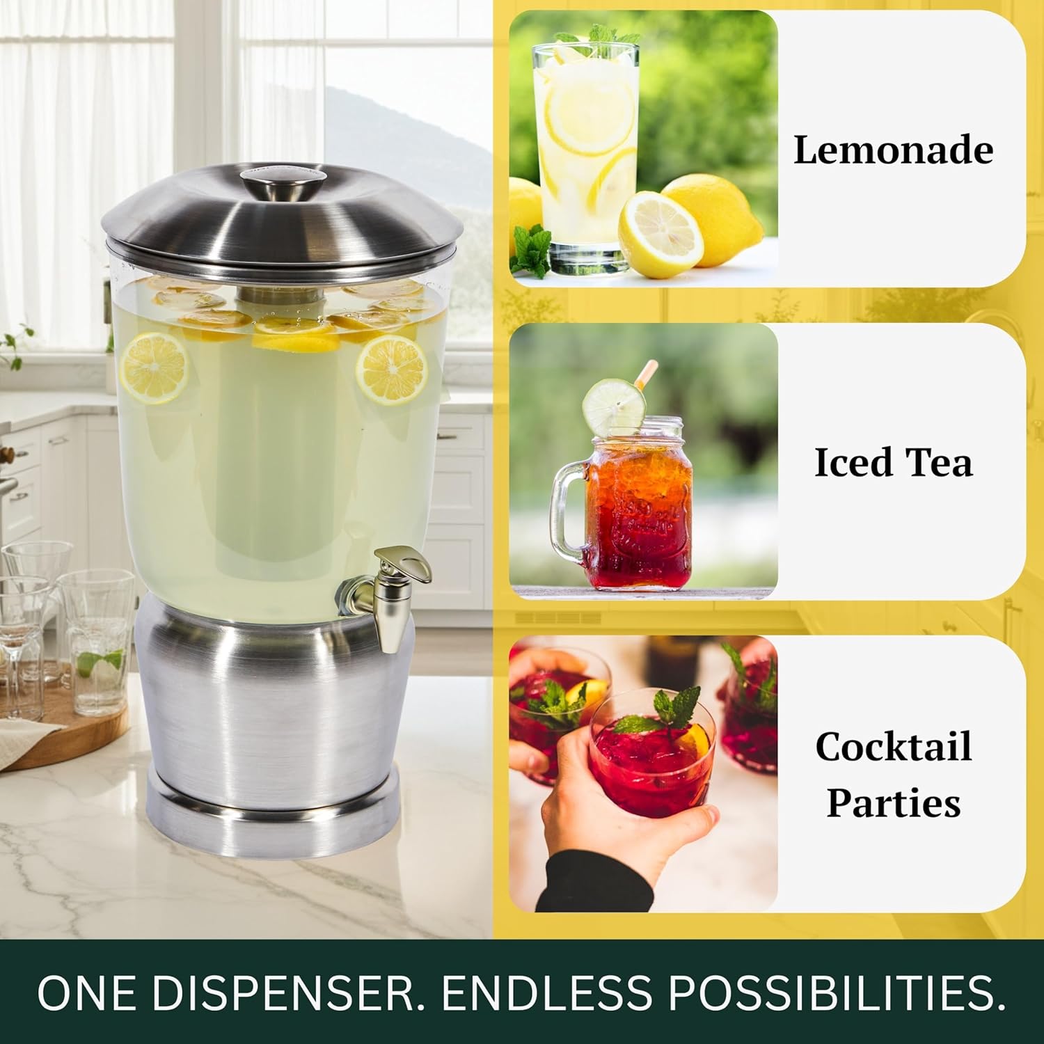 Stainless Steel Drink Dispensers