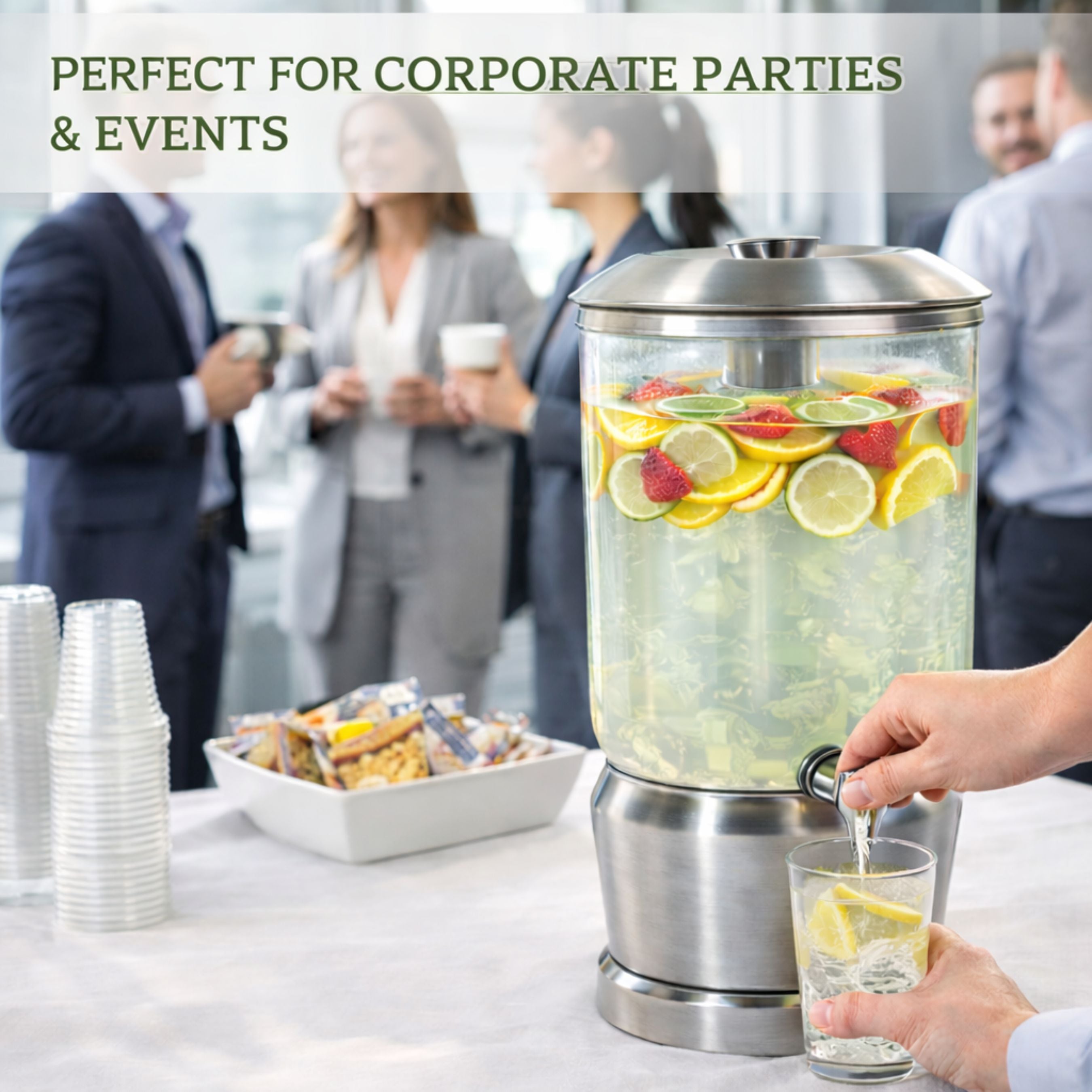 stainless steel drink dispensers for lemonade