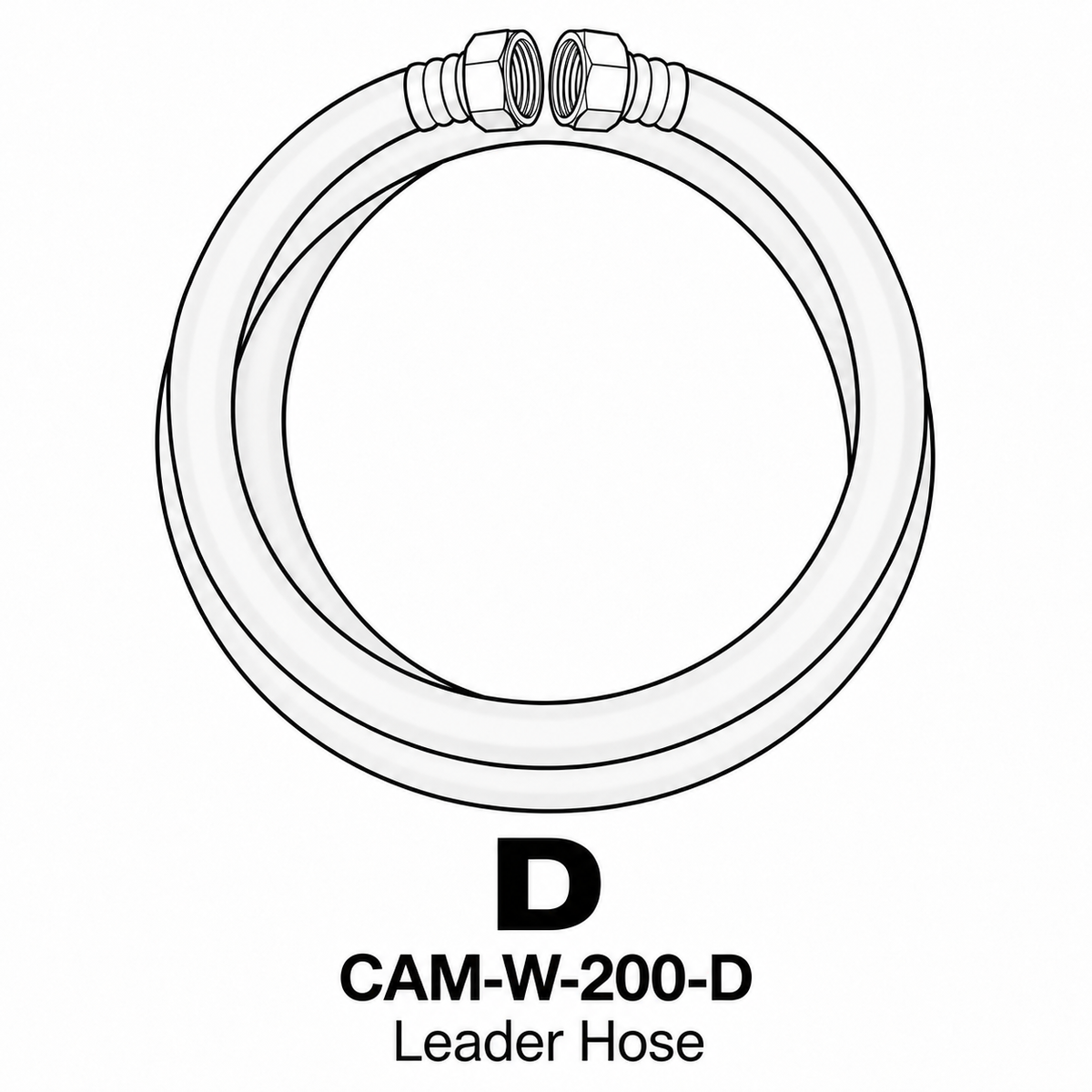 (CAM-W-200) Camden Decorative Hose Reel - White Replacement Parts (Copy)