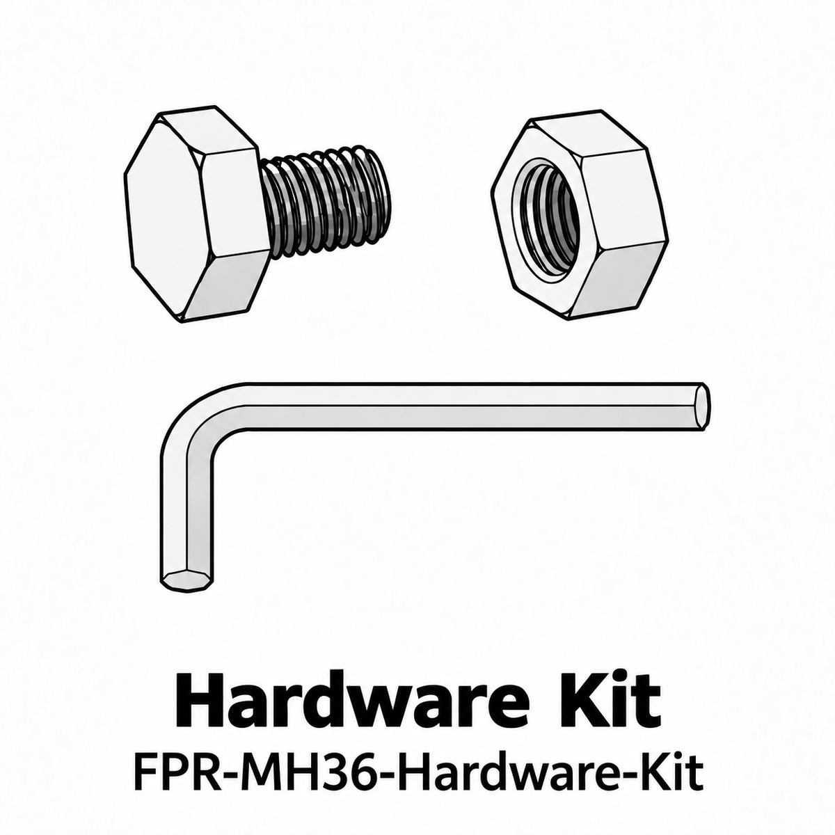 (FPR-MH36) 36" Fire Ring - Midnight Howl Replacement Parts - Inside Out Store