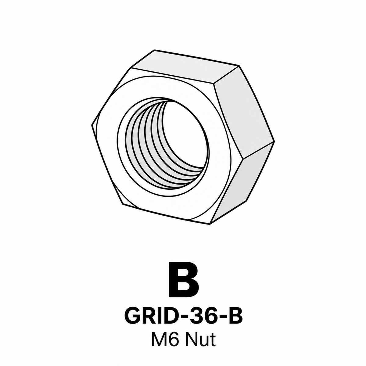 (GRID-36) Gridline 36" Fire Ring Replacement Parts - Inside Out Store