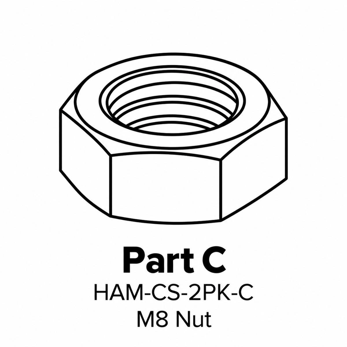 (HAM-CS) Hamilton Coil Spring Chair Replacement Parts