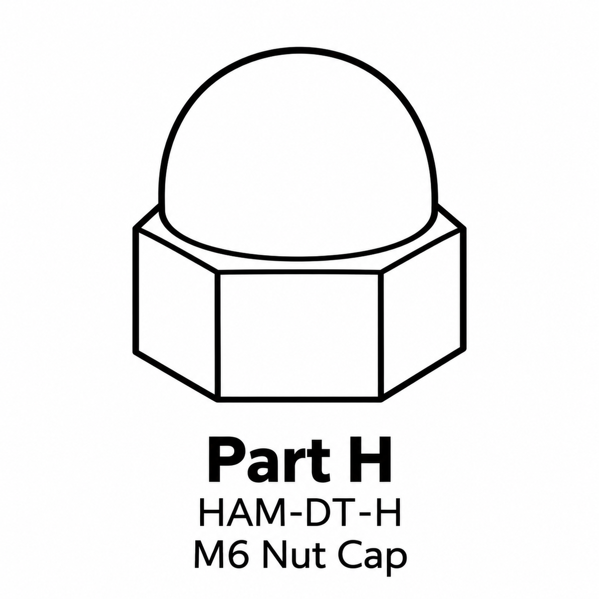 (HAM-DT) Hamilton 42" Dinning Table Replacement Parts