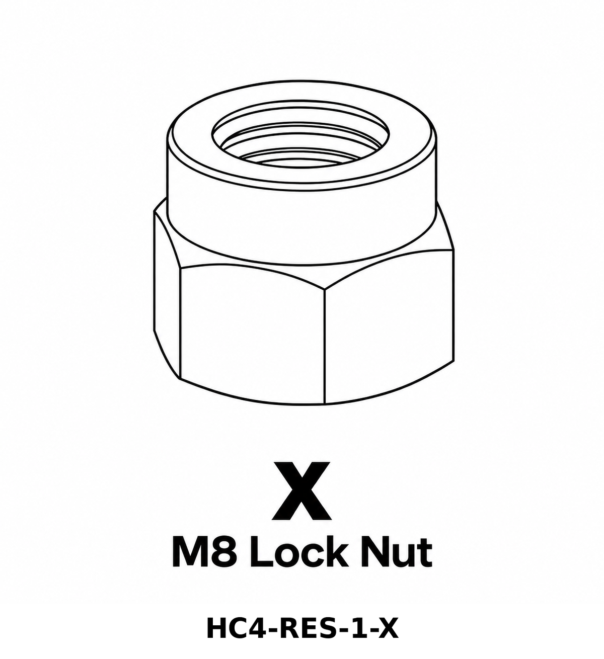 (HC4-RES-1) Residential 4-Wheek Hose Cart 250' Capacity Replacement Parts - Inside Out Store