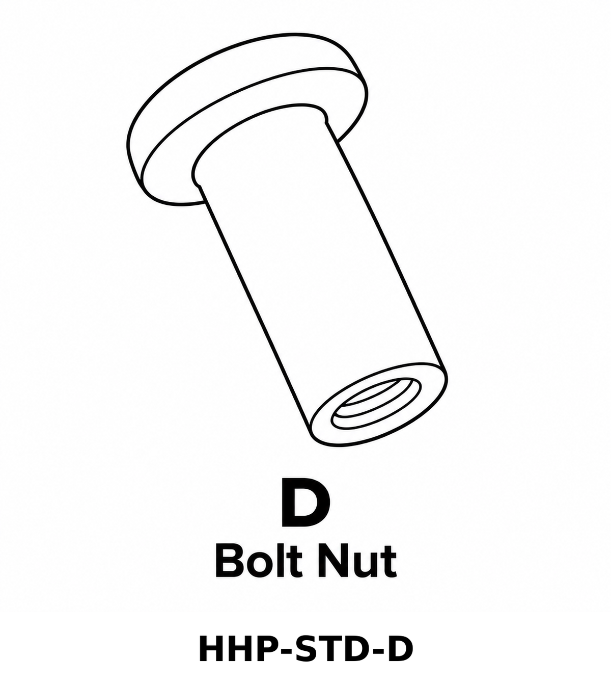 (HHP-STD) Hose Hanger with Post - 125' Capacity Replacement Parts - Inside Out Store