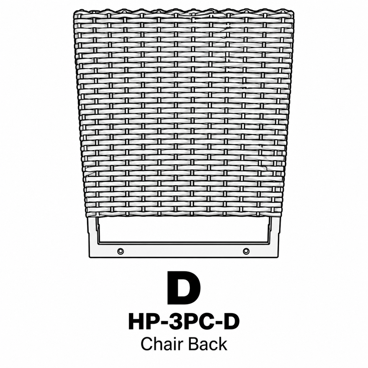 (HP-3PC) Harbor Pointe 3pc Seating Group Replacement Parts