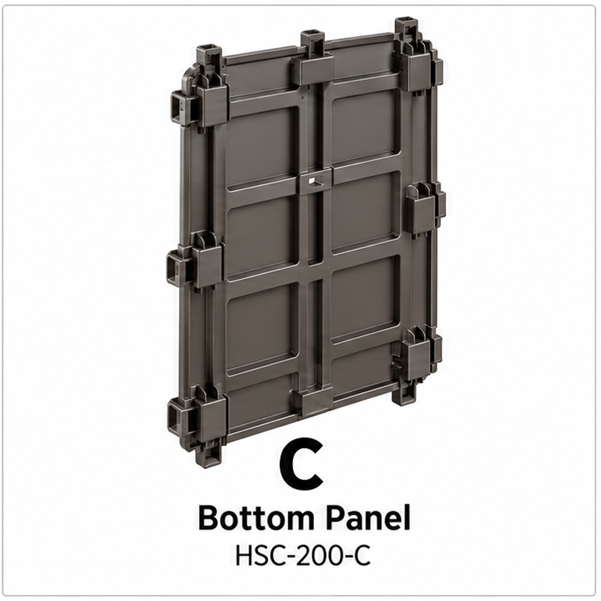 (HSC-200) Hose Storage Cubby - 200ft Lightweight Hose capacity Replacement Parts - Inside Out Store