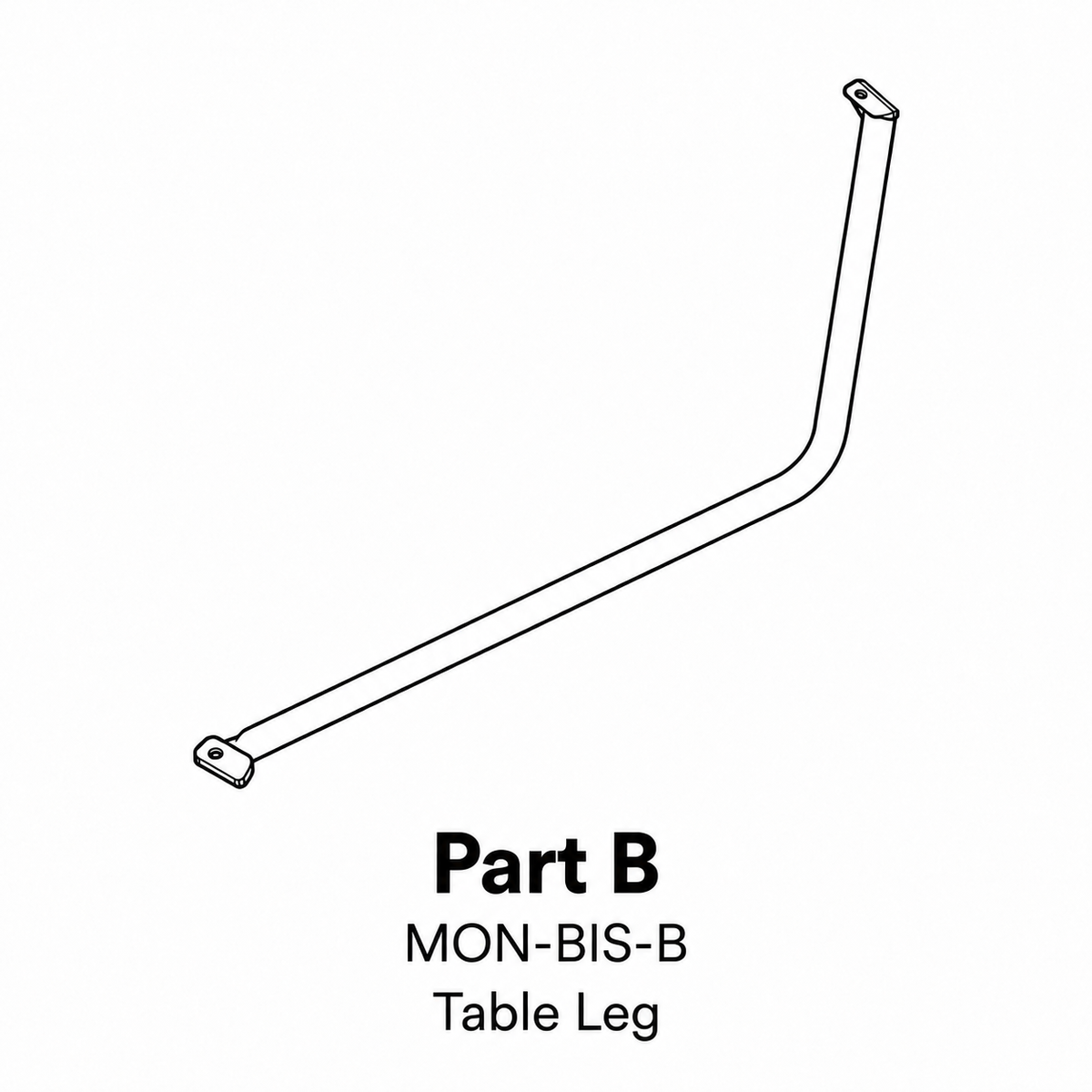 (MON-BIS) Monroe 28" Bistro Table Replacement Parts