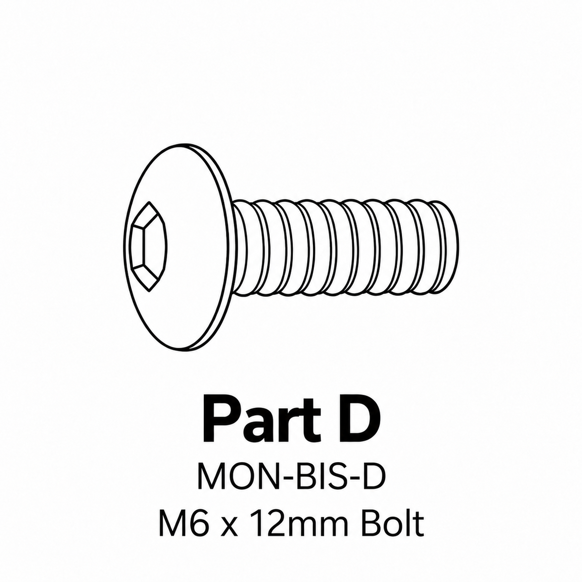 (MON-BIS) Monroe 28" Bistro Table Replacement Parts