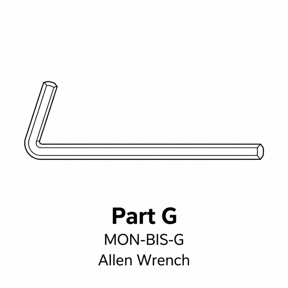 (MON-BIS) Monroe 28" Bistro Table Replacement Parts