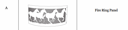 (HR-36) 36" Fire Ring - Running Horses Replacement Parts