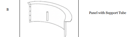 (STL-R-36) 36" Steel Fire Ring - Round Replacement Parts