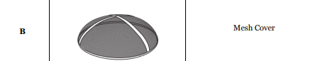 (CR-30) 30" Copper Ridge Fire Pit Replacement parts