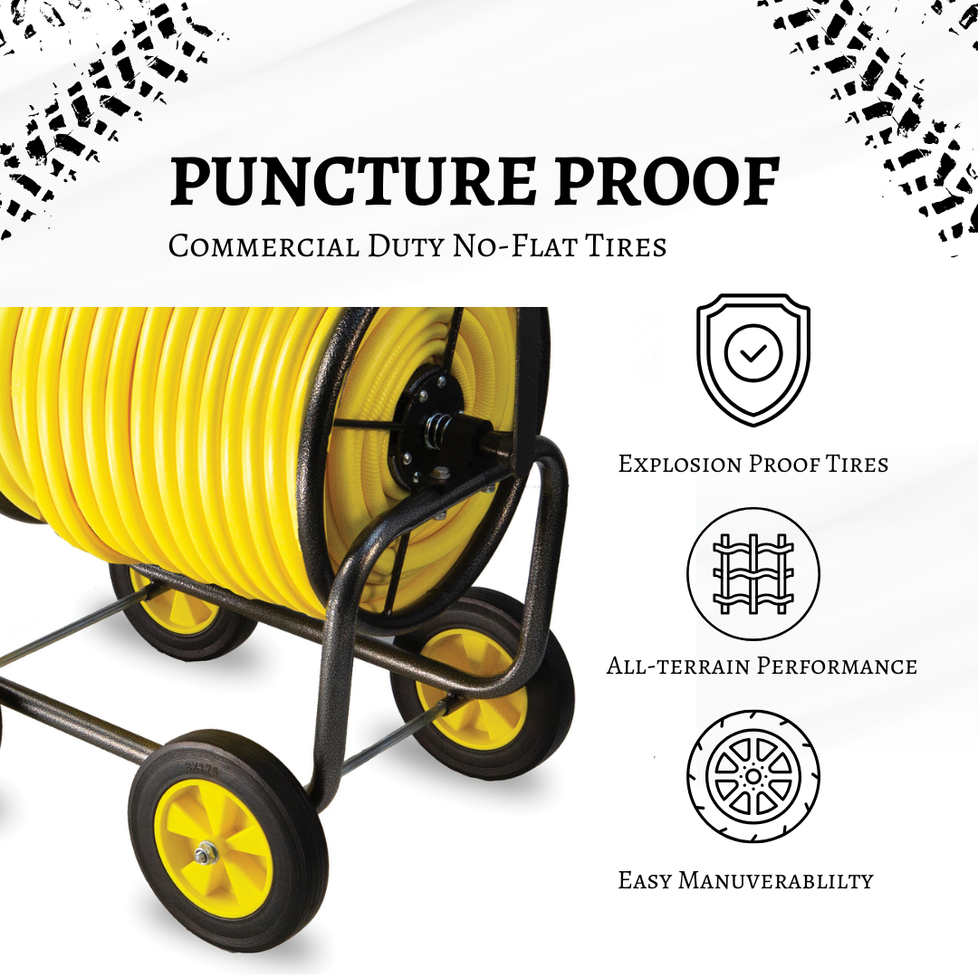 Real Hose Storage Hose Reel Cart