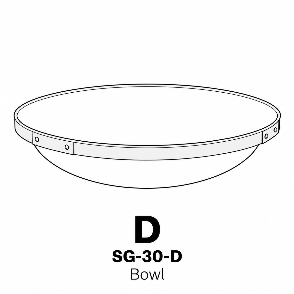 (SG-30) Stonegate 30" Fire Pit Replacement Parts - Inside Out Store