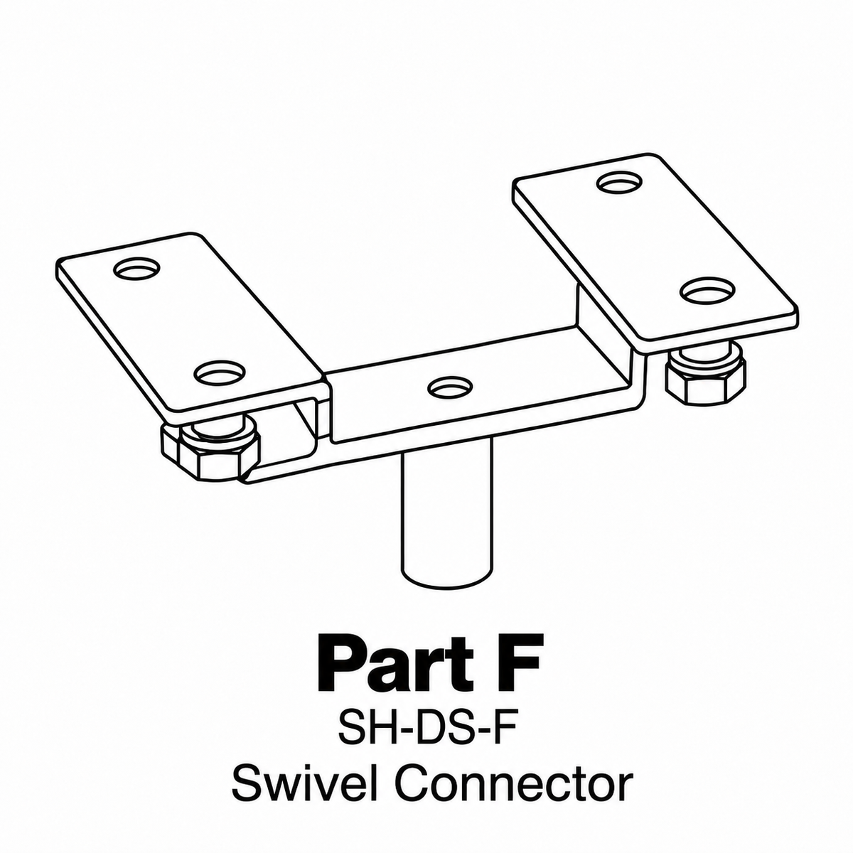 (SH-DS) Stone Harbor Deep Seating Swivel Rocker Replacement Parts - Inside Out Store