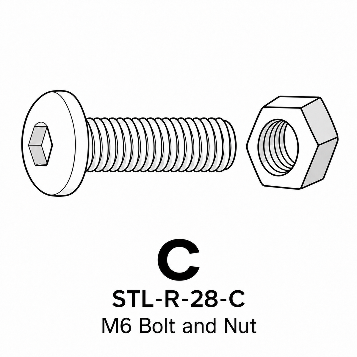 (STL-R-28) 28" Steel Fire Ring - Round Replacement Parts - Inside Out Store