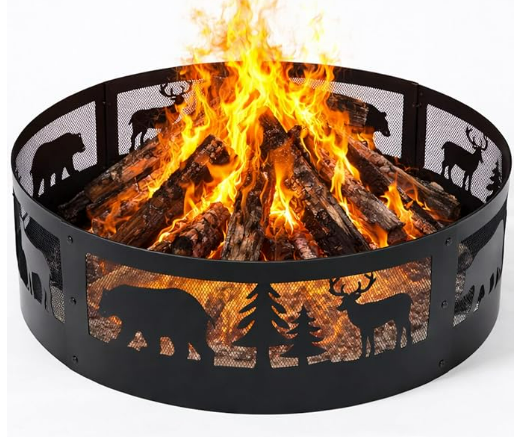 (WT-R-36) 36" Fire Ring Wildlife