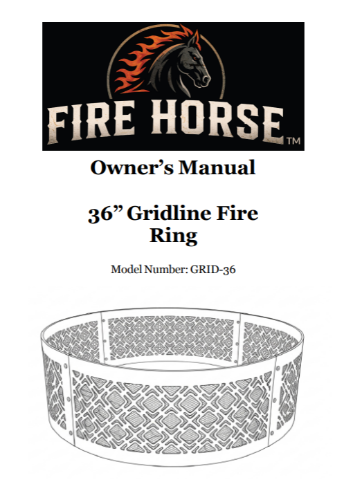 (GRID-36) Gridline 36" Fire Ring Replacement Parts
