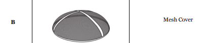 (SG-30) Stonegate 30" Fire Pit Replacement Parts