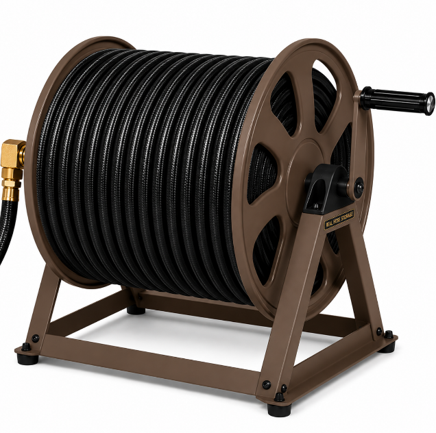 (WM-KD-BRN) Wall Mount Hose Reel - Brown Replacement Parts