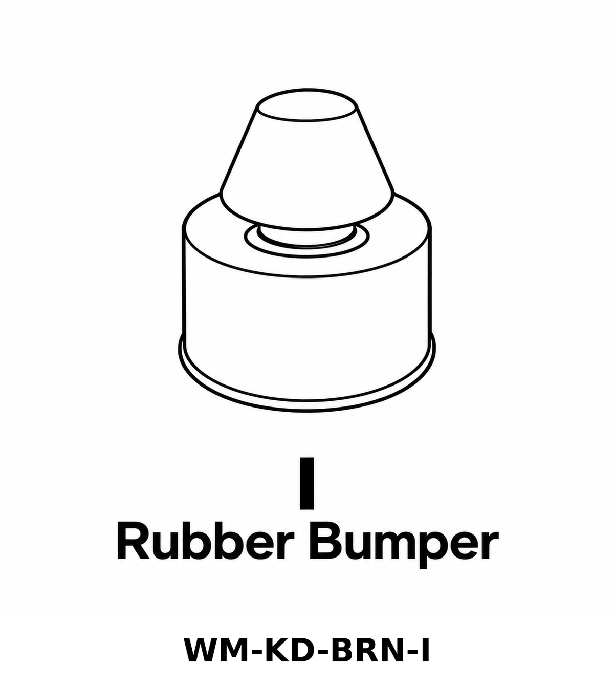 (WM-KD-BRN) Wall Mount Hose Reel - Brown Replacement Parts - Inside Out Store