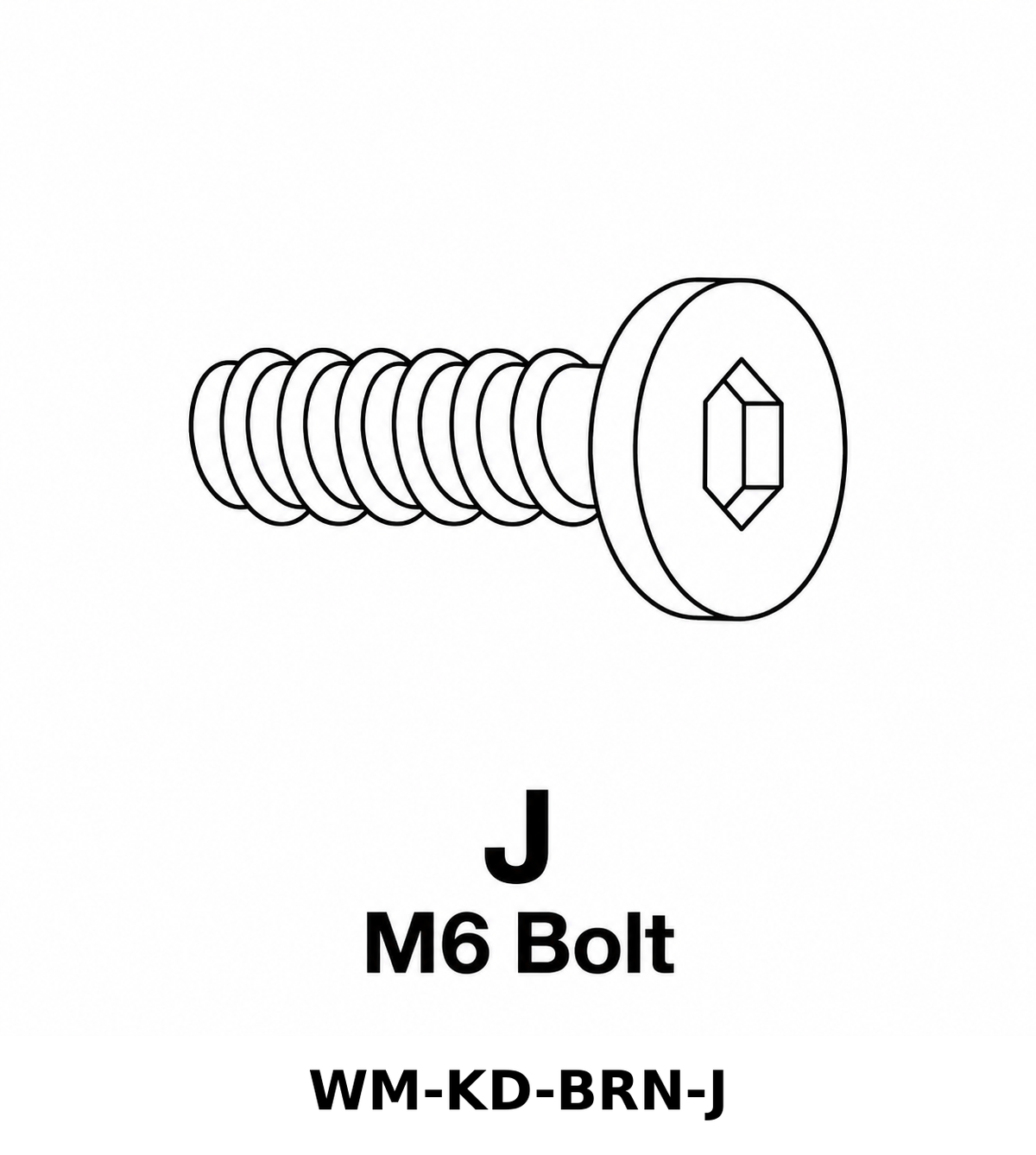 (WM-KD-BRN) Wall Mount Hose Reel - Brown Replacement Parts - Inside Out Store