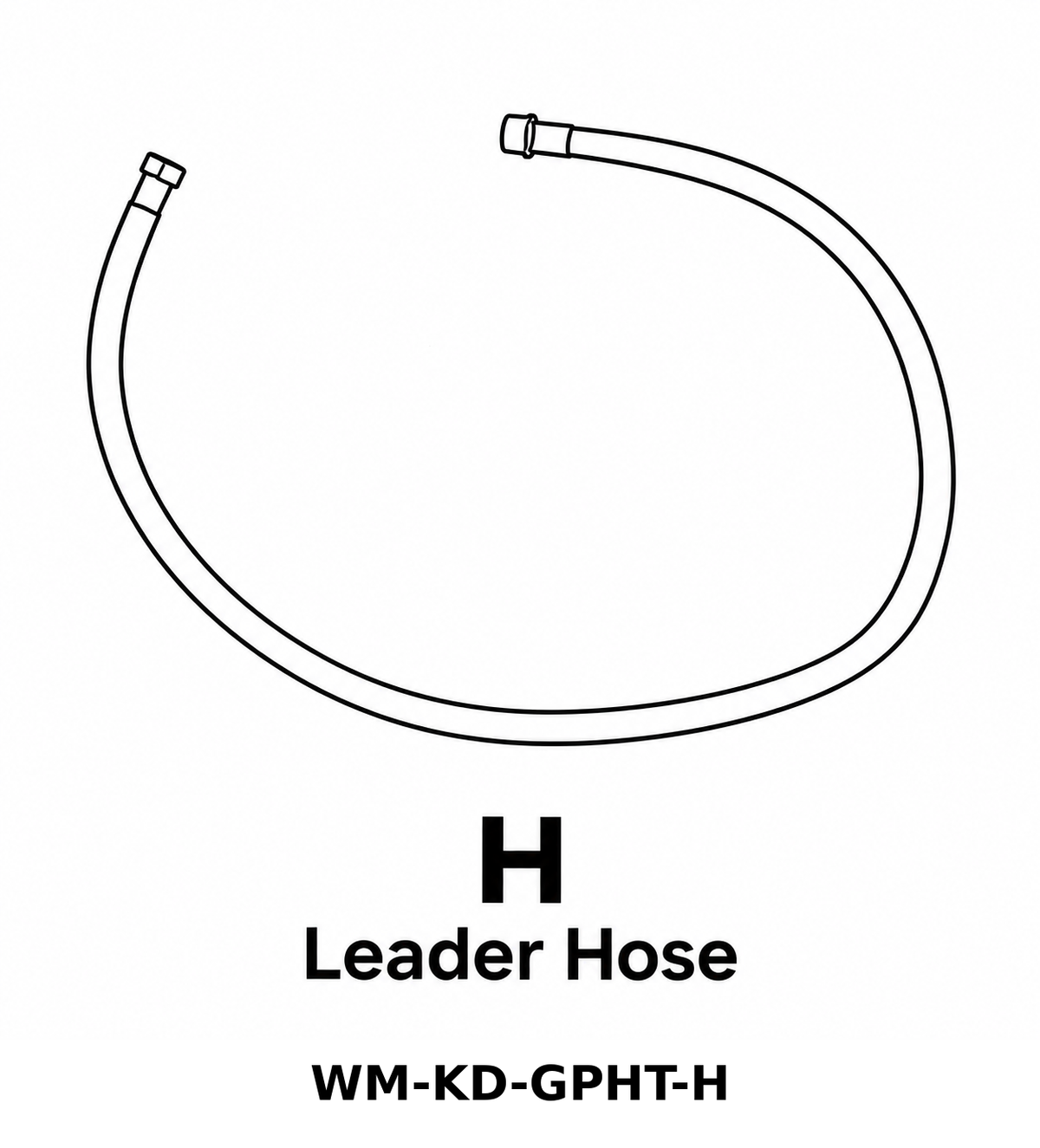 (WM-KD-GPHT) Wall Mount Hose Reel - Graphite Replacement Parts - Inside Out Store