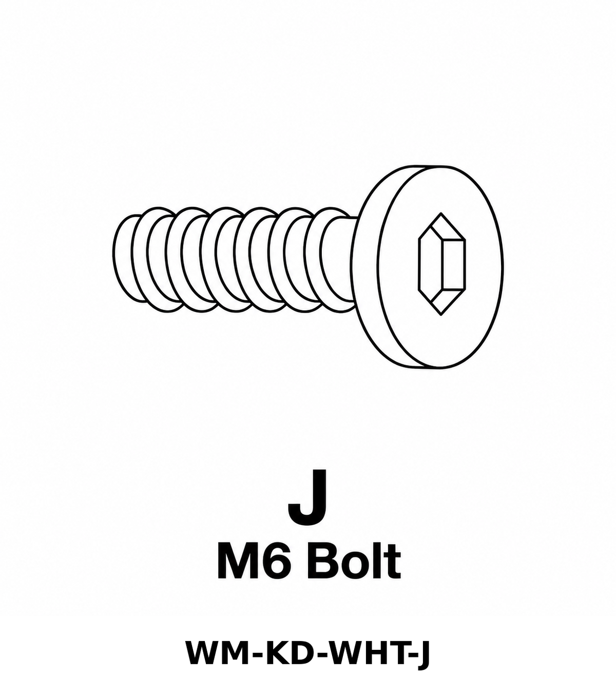 (WM-KD-WHT) Wall Mount Hose Reel - White Replacements Parts - Inside Out Store