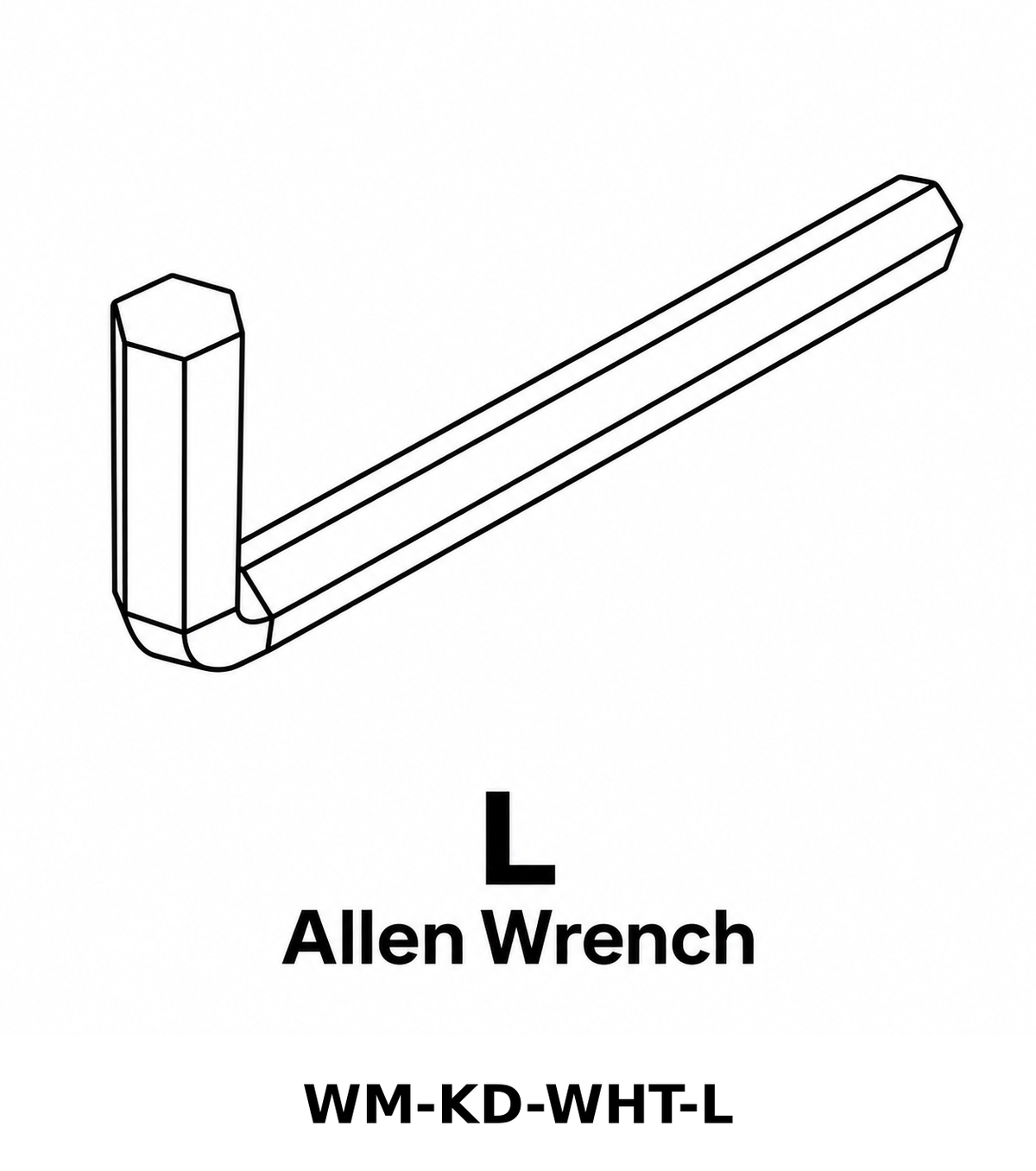 (WM-KD-WHT) Wall Mount Hose Reel - White Replacements Parts - Inside Out Store