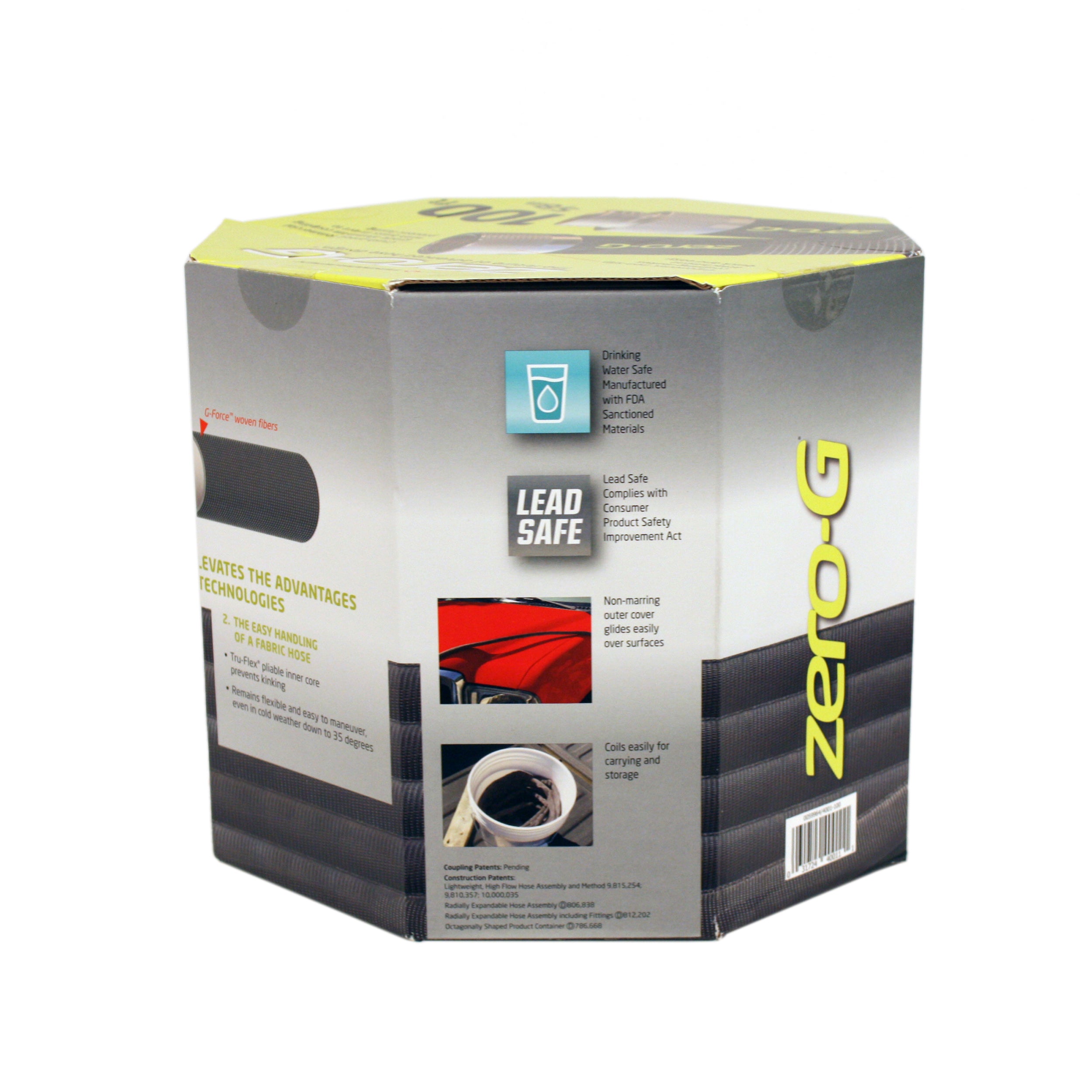 100ft x 5/8" lightweight kink-resistant zero-g garden hose