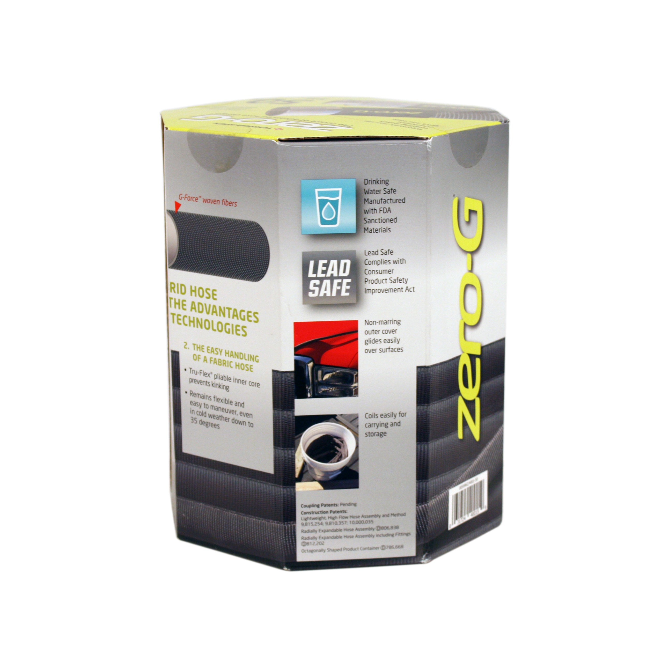 50ft x 5/8" lightweight kink-resistant zero-g garden hose