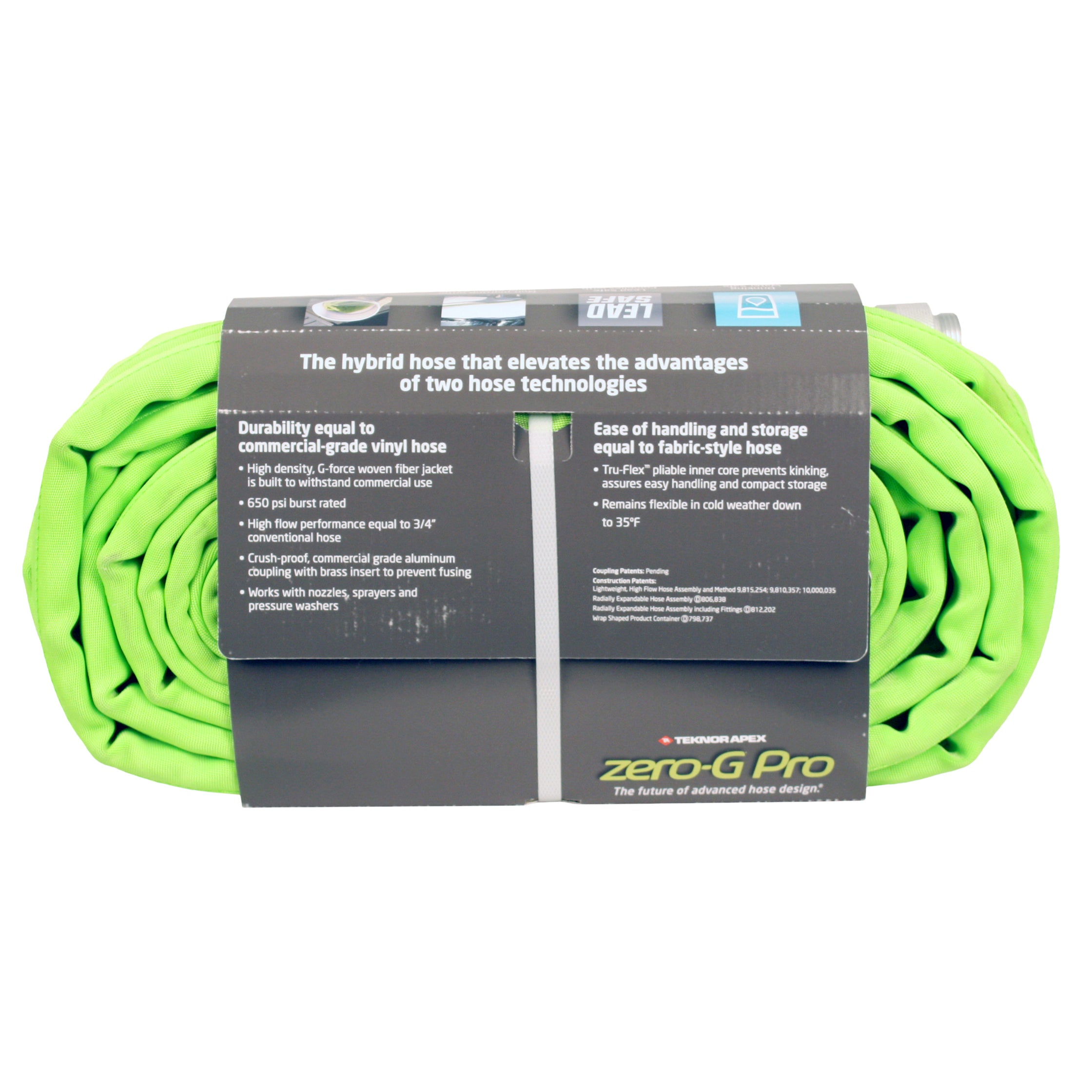 75' x 3/4" zero-G PRO Lightweight Kink-Resistant Garden Hose