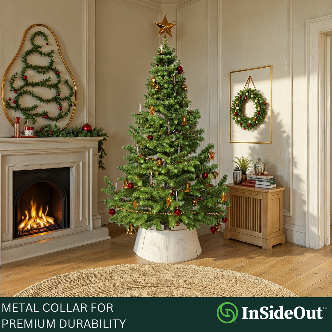 Christmas Tree Base Cover Ring Collar Stand Skirt Holiday Decoration metal navidad arbol gold accessories moderrn sale iron chrisrmas xmas colar large small