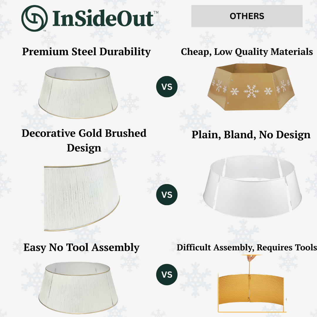 Christmas Tree Base Cover Ring Collar Stand Skirt Holiday Decoration metal navidad arbol gold accessories moderrn sale iron chrisrmas xmas colar large small