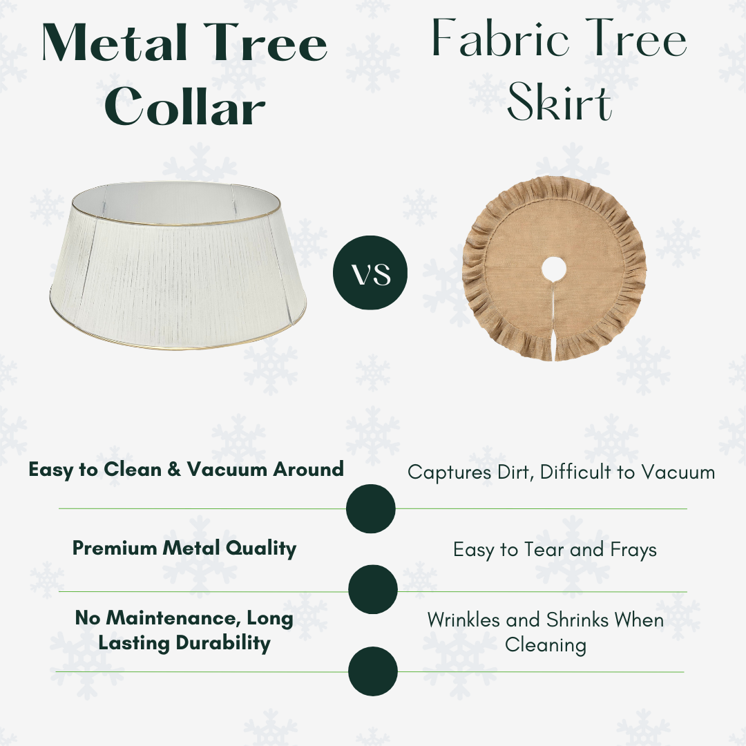 Christmas Tree Base Cover Ring Collar Stand Skirt Holiday Decoration metal navidad arbol gold accessories moderrn sale iron chrisrmas xmas colar large small