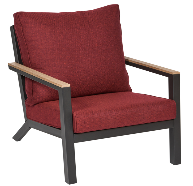 Arlington Stationary Chair - Red