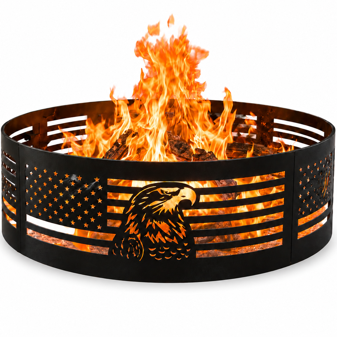 (FPR-PE36) 36" Fire Ring - Patriotic Eagle Replacement Parts - Inside Out Store