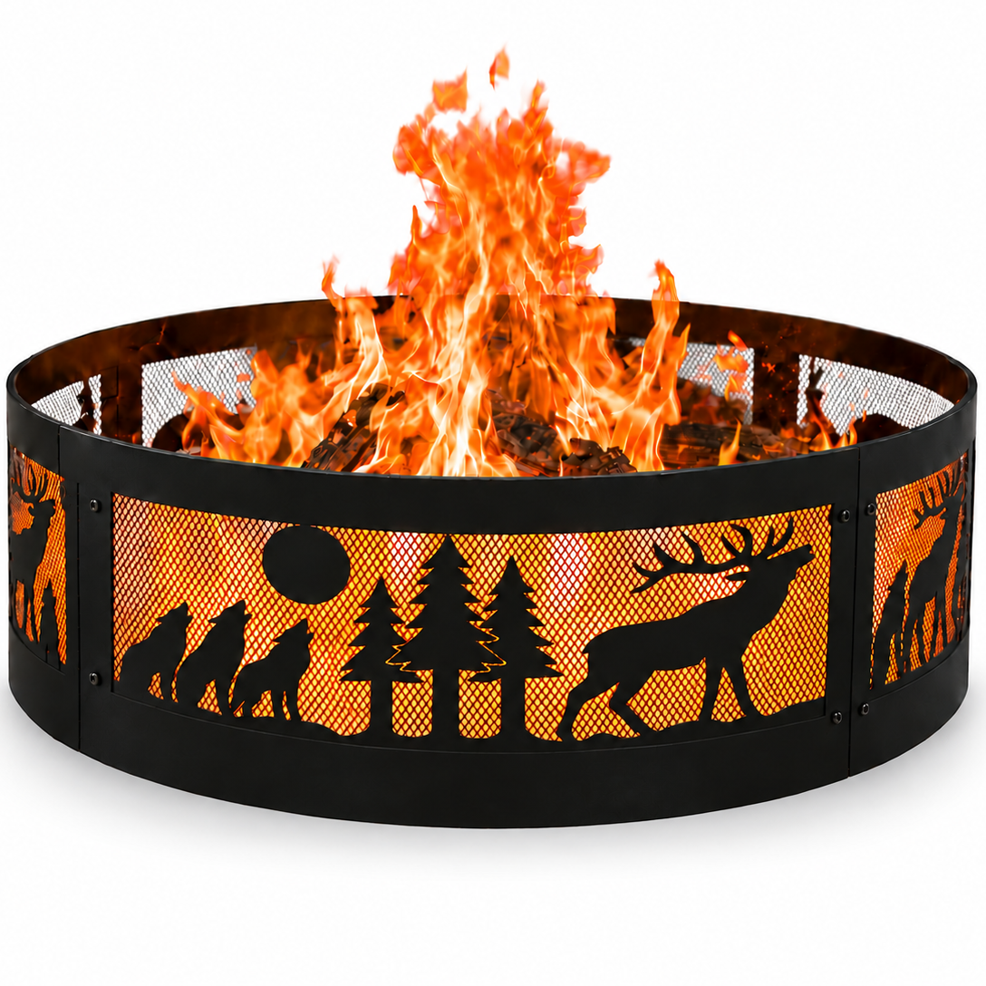 (FPR-MH36) 36" Fire Ring - Midnight Howl Replacement Parts - Inside Out Store