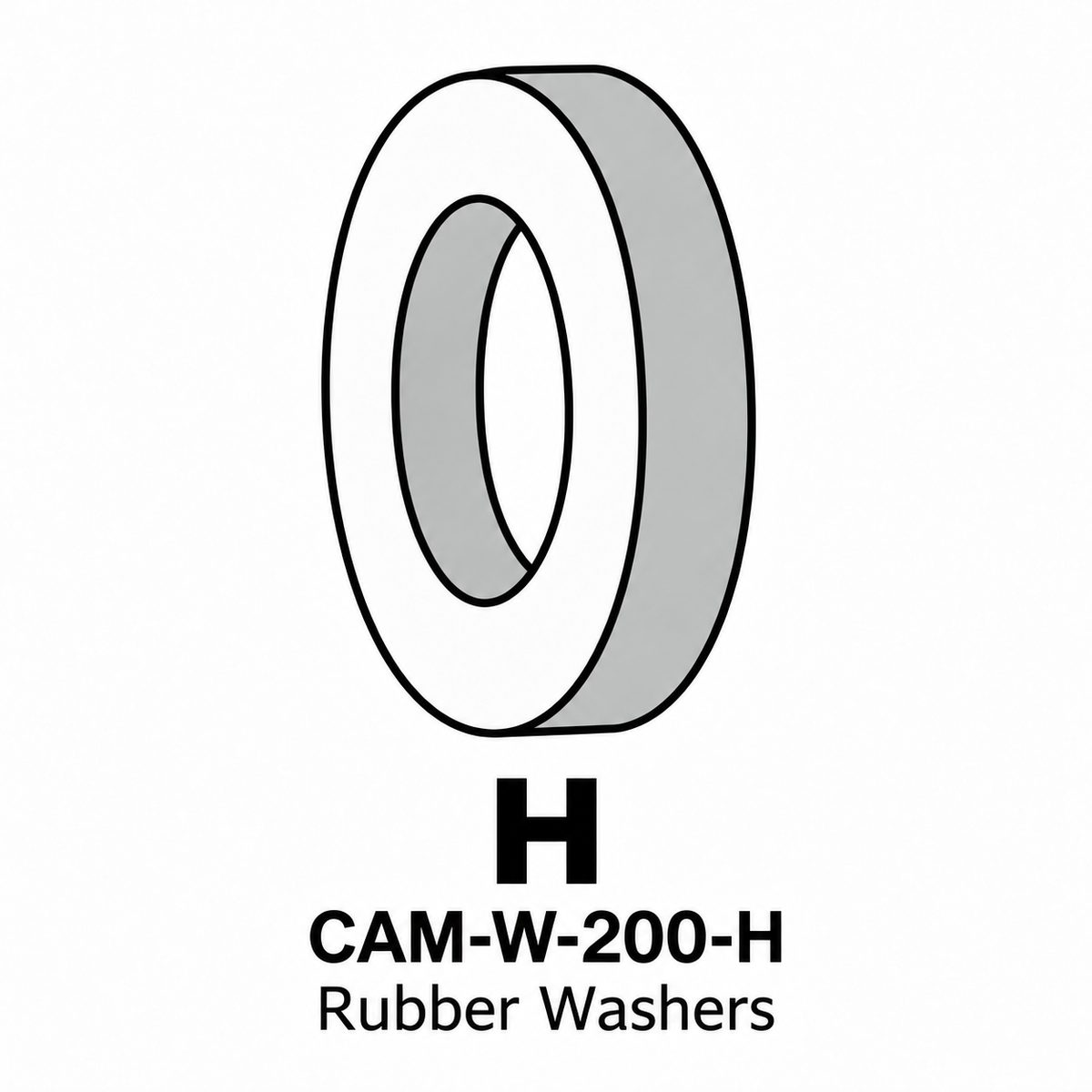 (CAM-W-200) Camden Decorative Hose Reel - White Replacement Parts (Copy)