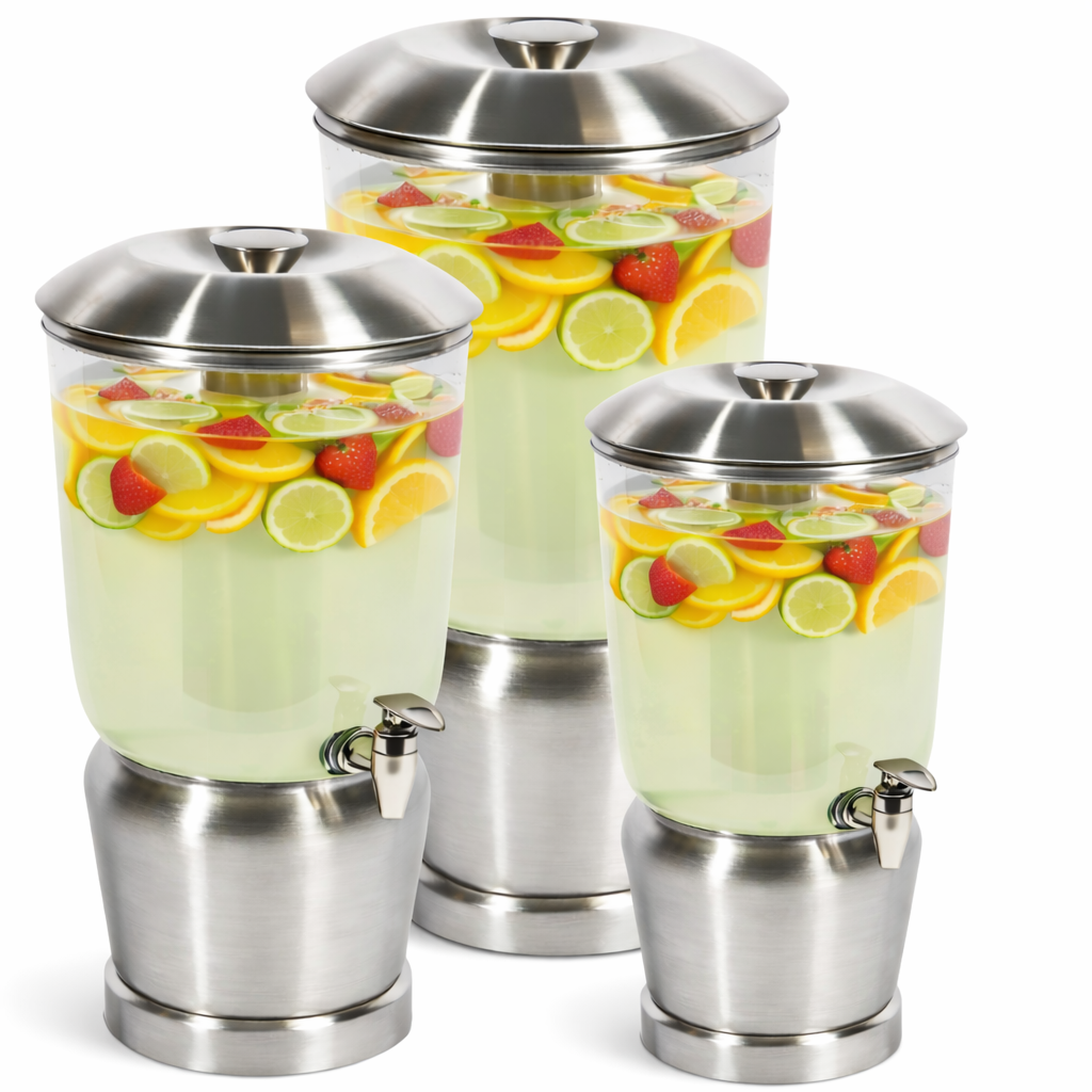 stainless steel drink dispensers for lemonade