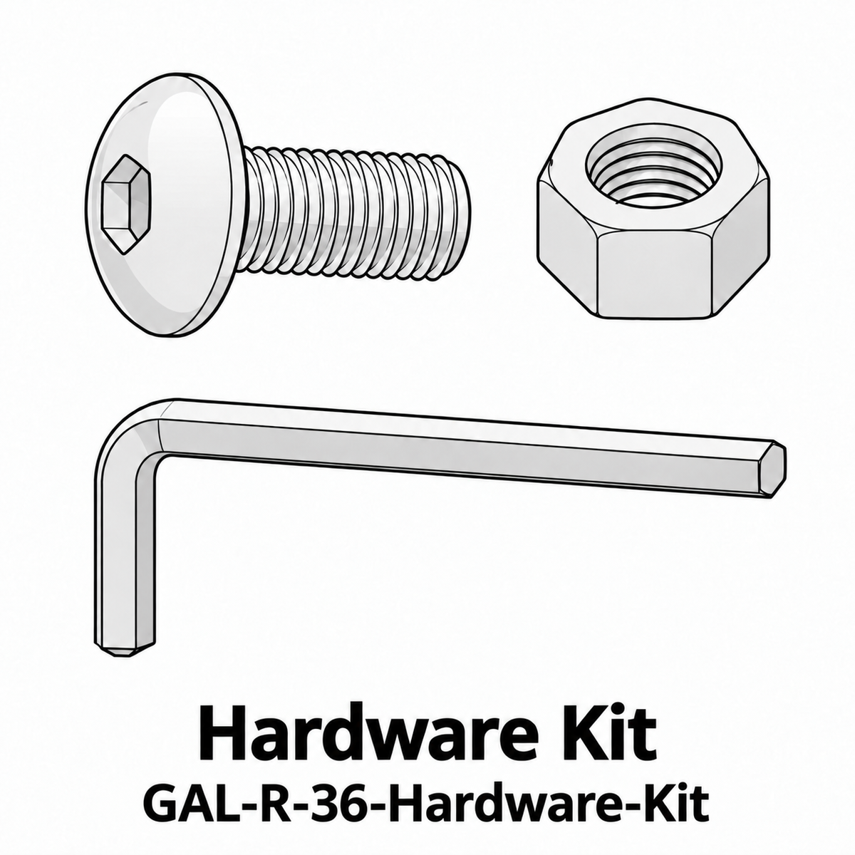 (GAL-R-36) 36" Galvanized Fire Ring Replacement Parts - Inside Out Store