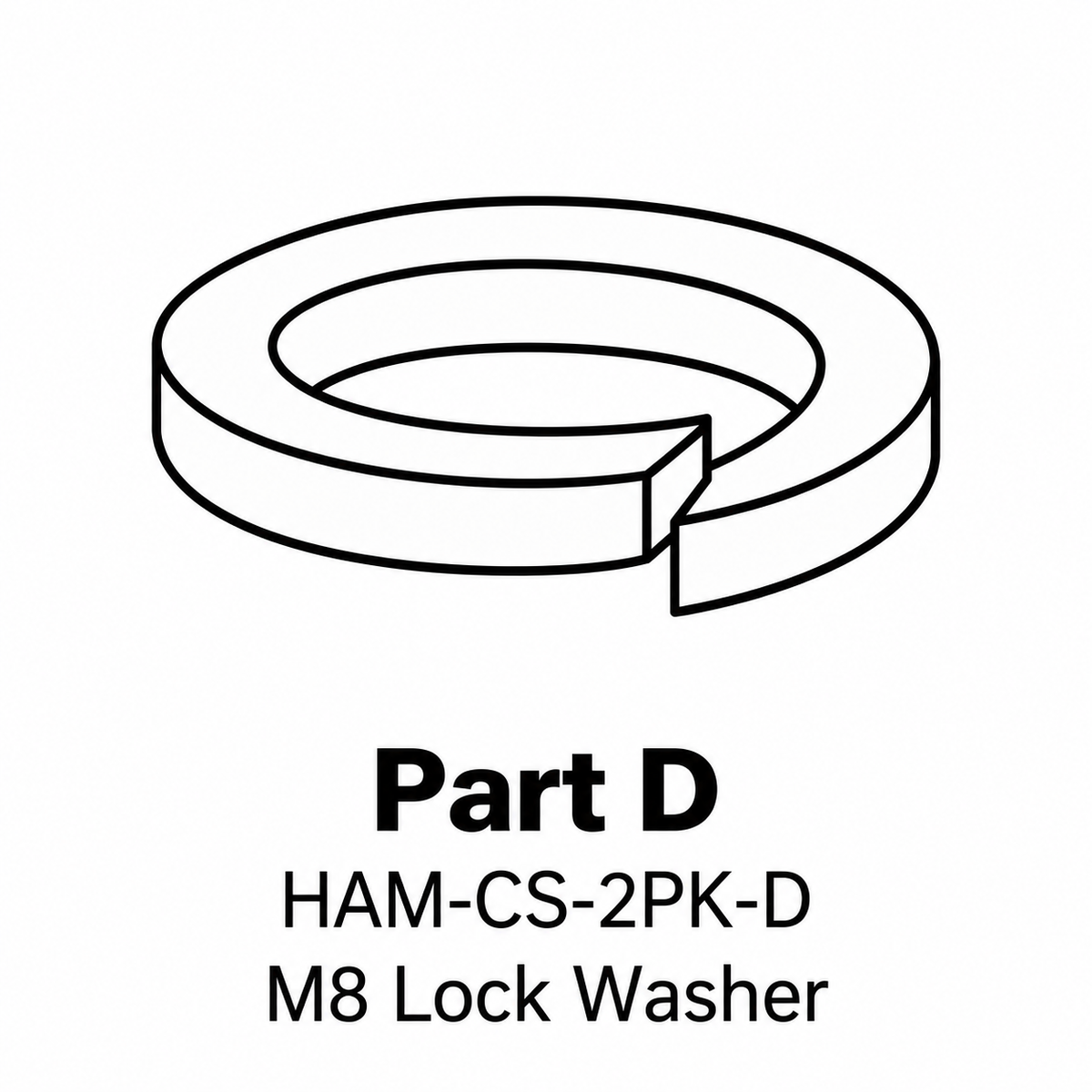 (HAM-CS) Hamilton Coil Spring Chair Replacement Parts