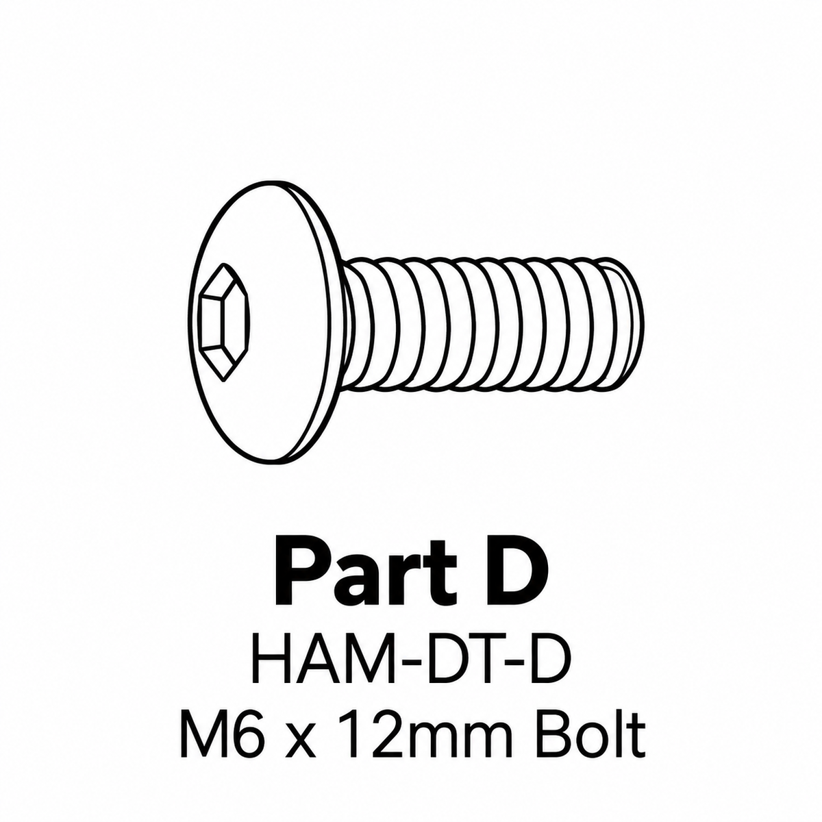 (HAM-DT) Hamilton 42" Dinning Table Replacement Parts
