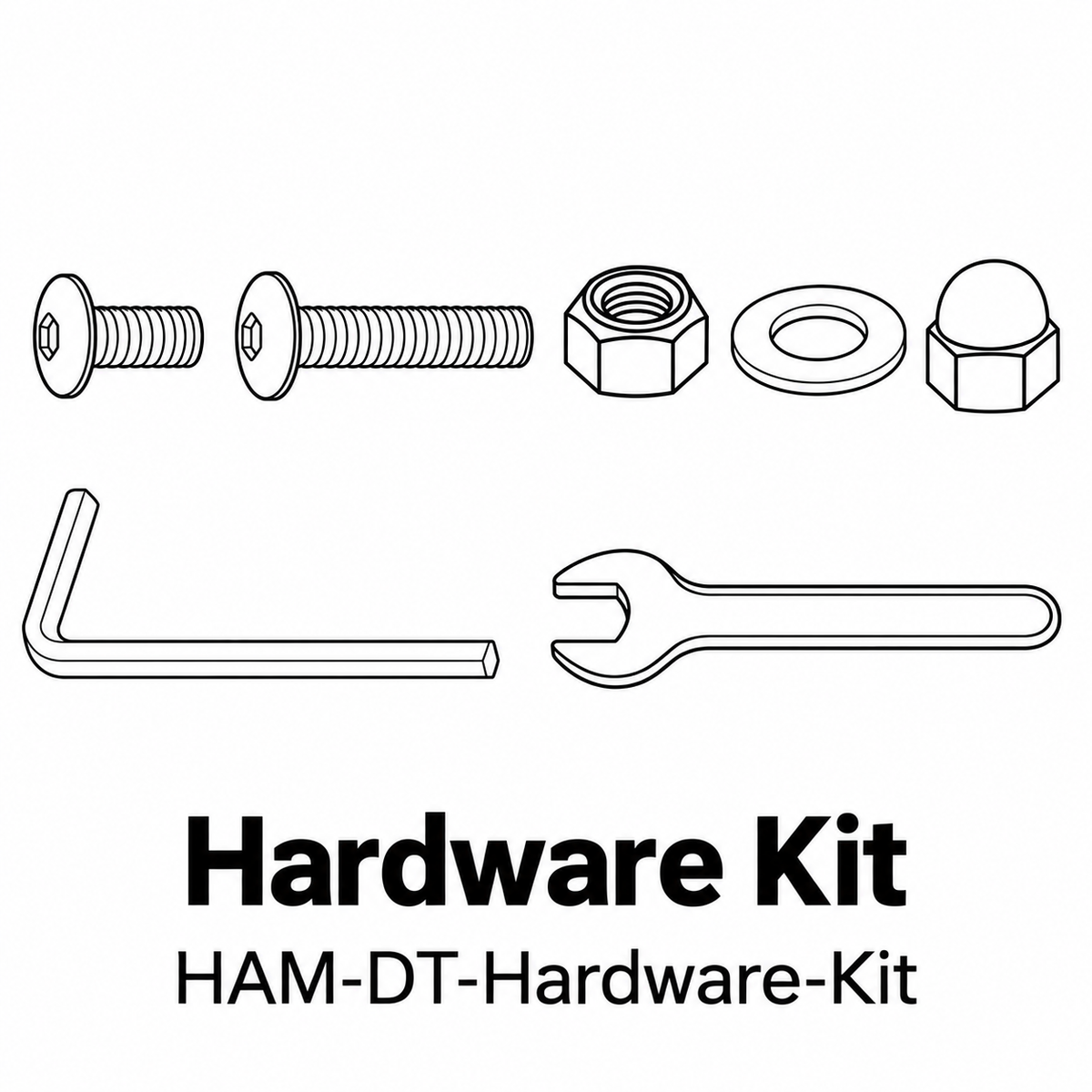 (HAM-DT) Hamilton 42" Dinning Table Replacement Parts