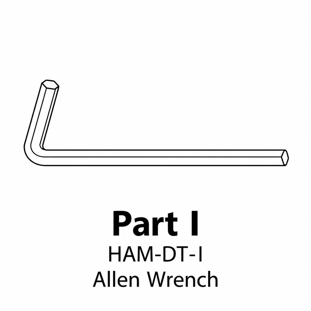 (HAM-DT) Hamilton 42" Dinning Table Replacement Parts